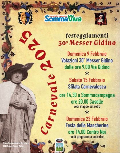 Carnevale 2025 a Sommacampagna e Caselle