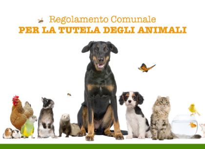 Regolamento Comunale per la tutela degli animali Regolamento Comunale per la tutela degli animali