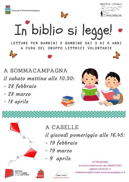 In biblio si legge! 