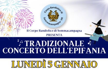 Tradizionale concerto dell'Epifania - Corpo Bandistico di Sommacampagna