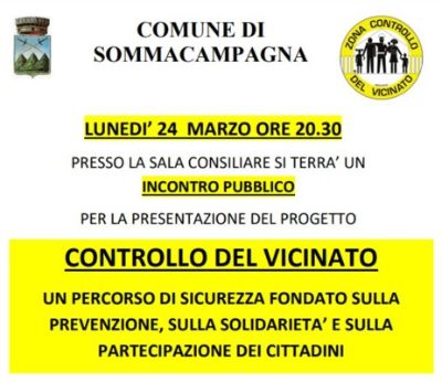 Immagine controllo del vicinato