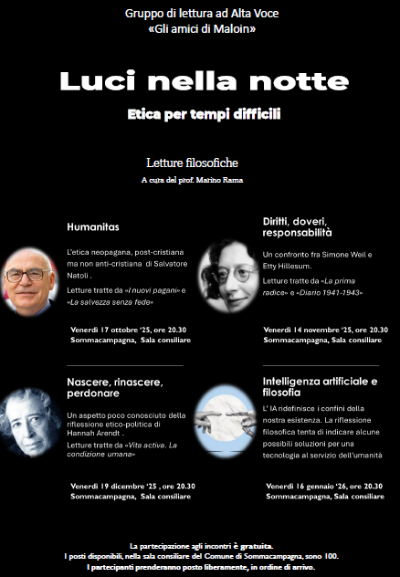 Immagine luci nella notte