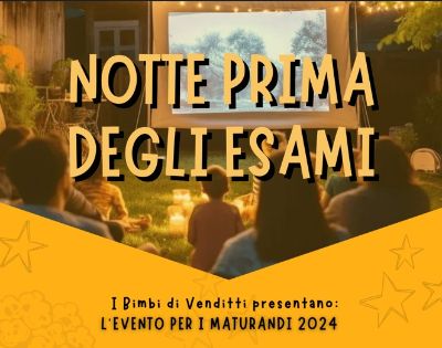 Immagine notte prima degli esami