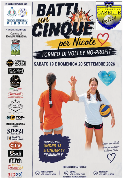 2026 torneo volley Caselle
