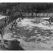 83 - Accampamento canadese nell'attuale Piazza della Repubblica, dopo la prima Guerra Mondiale