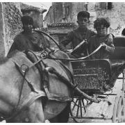 2 - Fattore della corte (ragazzini sulla timonella del castaldo - riconoscibile Scotton Raffaello da bambino)