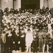 441. FOTO PRIMA COMUNIONE BIMBI DI SOMMACAMPAGNA_1954