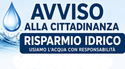 2026 Immagine risparmio idrico
