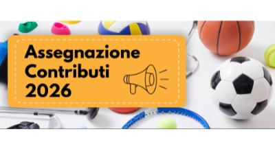 Immagine Contributi ordinari associazioni sportive