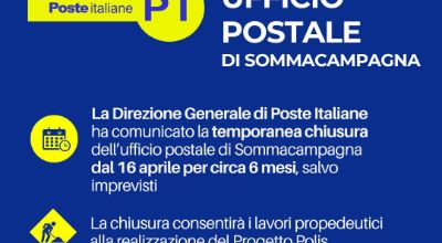 Chiusura ufficio postale Sommacampagna