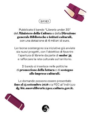 Descrizione bando libreria under 35