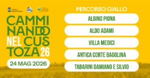 Camminando nel Custoza percorso giallo